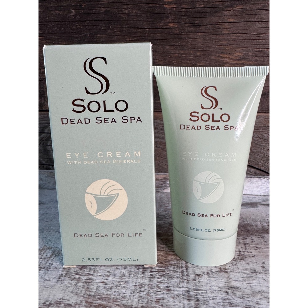 Solo Dead Sea Spa Ice Cream | Dead Sea Minerals Body Cream | 2.53oz | MSRP $24